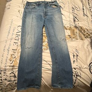 Blue Jeans used 34-34 loose fit.